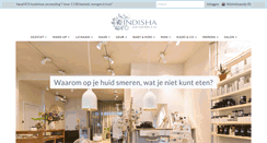 Desktop Screenshot of indisha.nl